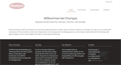 Desktop Screenshot of chompas.de